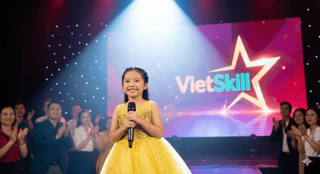 Kỹ Năng Thuyết Trình Vietskill: Biến Con Thành Nhà Diễn Thuyết Tương Lai