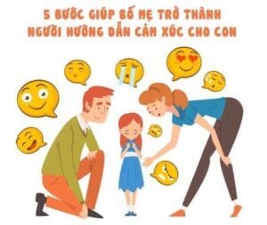 5 Bước Vàng Giúp Bố Mẹ Trở Thành Người Hướng Dẫn Cảm Xúc Cho Con - VietSkill