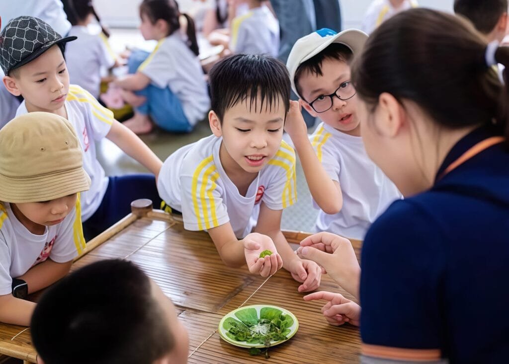 Học Sinh Khối 2 Trải Nghiệm Nghề Nghiệp Truyền Thống: Khơi Gợi Bản Lĩnh Cùng Vietskill - VietSkill