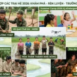 Top 5 Trại Hè 2026 Uy Tín Giúp Con Bứt Phá Kỹ Năng Và Trưởng Thành